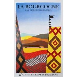 La Bourgogne, Bernard Villemot, 1984