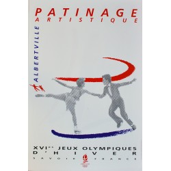 XVIe Jeux Olympiques d'Hiver. Albertville. Patinage artistique. 1992.