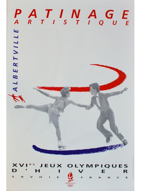 XVIe Jeux Olympiques d'Hiver. Albertville. Patinage artistique. 1992.