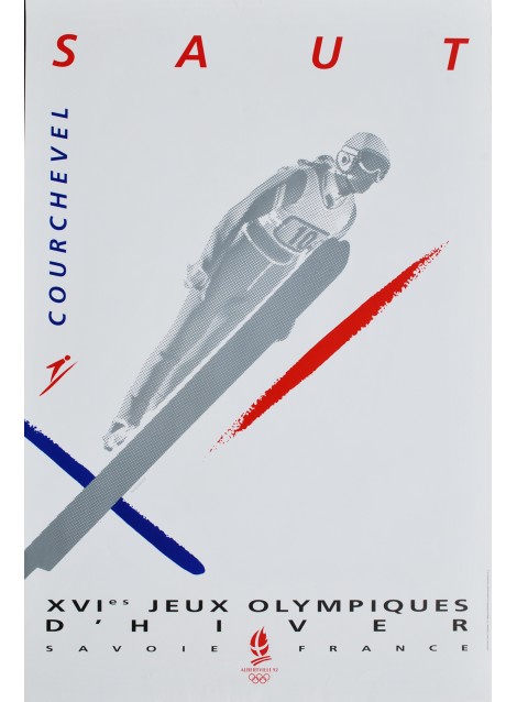 XVIe Jeux Olympiques d'Hiver. Albertville. Saut. 1992.