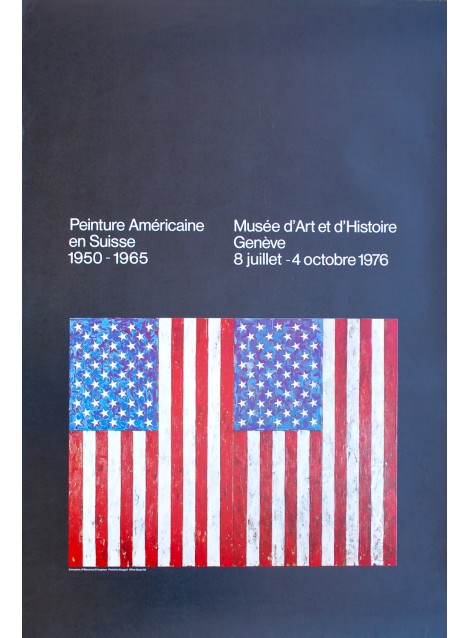 Jean-Pierre Blanchoud, Guy Vuagnoux. Peinture américaine en Suisse. 1976.