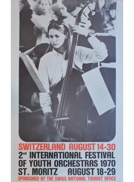 Michael Baviera. 2nd International Festival of Youth Orchestras. 1970.