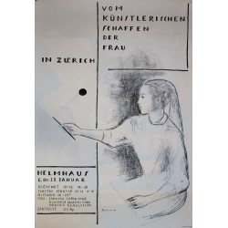 Katharina Sallenbach. Vom Künstlerischen Schaffen der Frau in Zuerich. 1952.