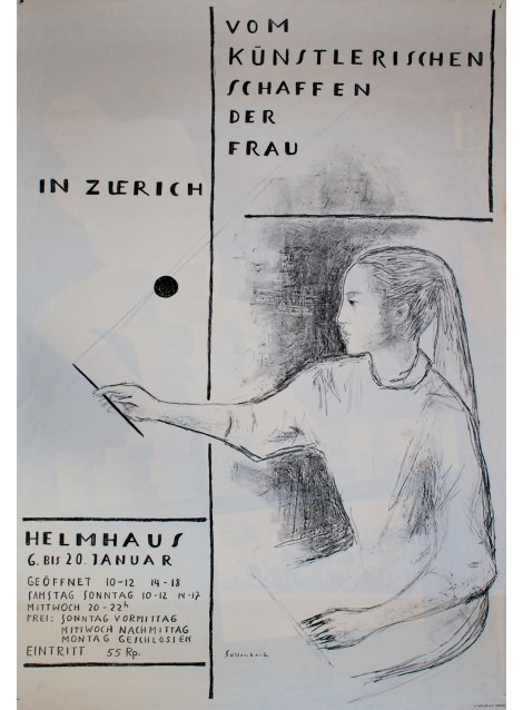 Katharina Sallenbach. Vom Künstlerischen Schaffen der Frau in Zuerich. 1952.