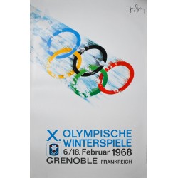 Olympische Winterspiele. Jean Brian. 1968