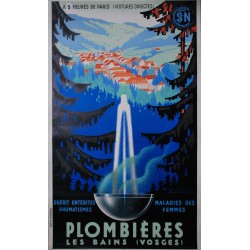 Plombières Les Bains. Adolphe Sénéchal. 1939