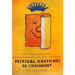 Savignac. Festival d'affiches de Chaumont. 1990.