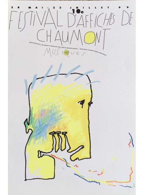 Annick Orliange. Festival d'affiches de Chaumont. 1999.