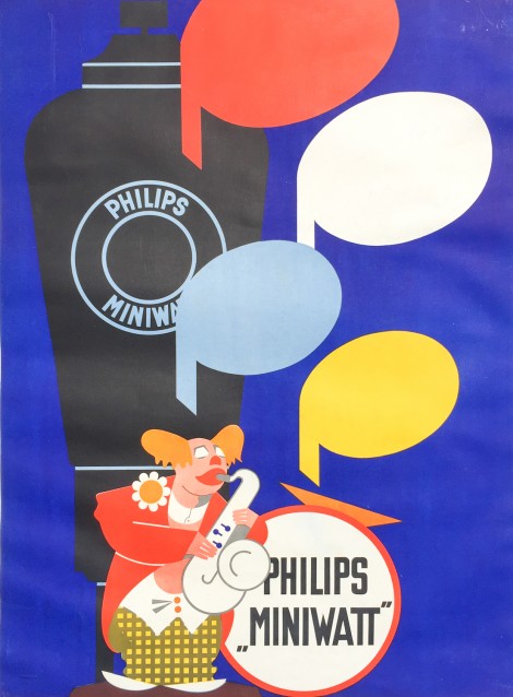 Philips Miniwatt. Ca 1930.