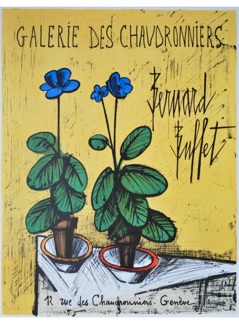 Exposition Genève. Bernard Buffet. 1980.