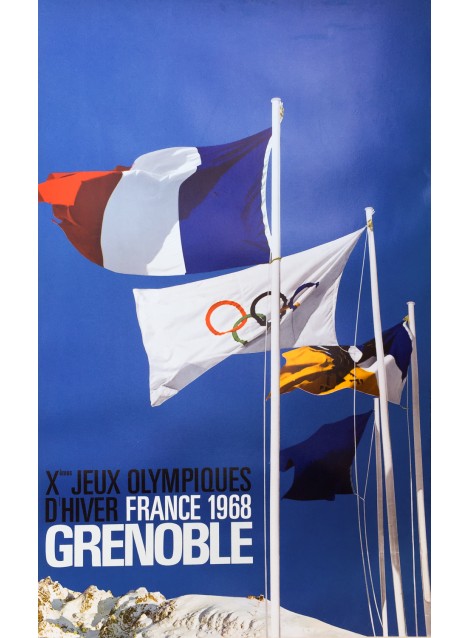 Constantin. Xèmes Jeux olympiques d'hiver, Grenoble. 1968.