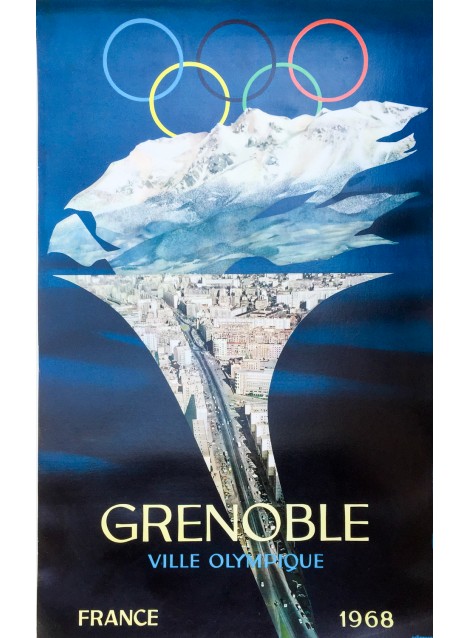 Jacques Rollet. Grenoble, ville olympique. 1968