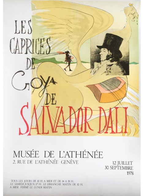 Salvador Dali. Les caprices de Goya. Genève, 1978.