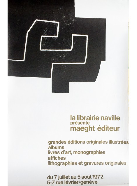 Eduardo Chillida. Maeght Editeur, Genève. 1972.