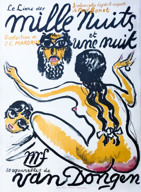 Kees van Dongen. Mille nuits et une nuit. 1955.