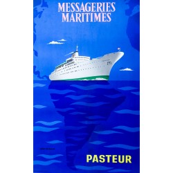 Jean Desaleux. Messageries Maritimes Pasteur. Vers 1966