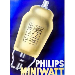 Philips Miniwatt. Ca 1930.