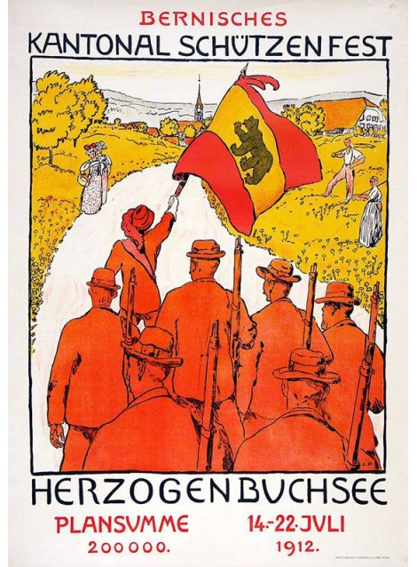 Cuno Amiet. Schützenfest Herzogenbuchsee. 1912.