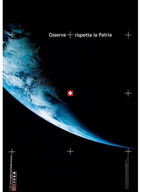 Simon Tschachtli. Osserva + rispetta la Patria. 1991.