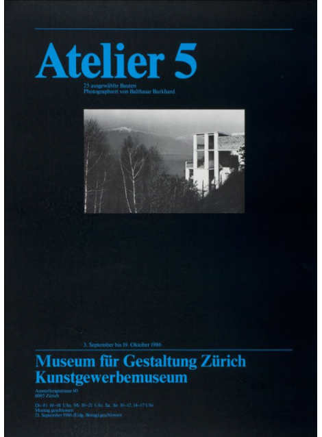 Roland Gfeller-Corthésy. Atelier 5. 1986.
