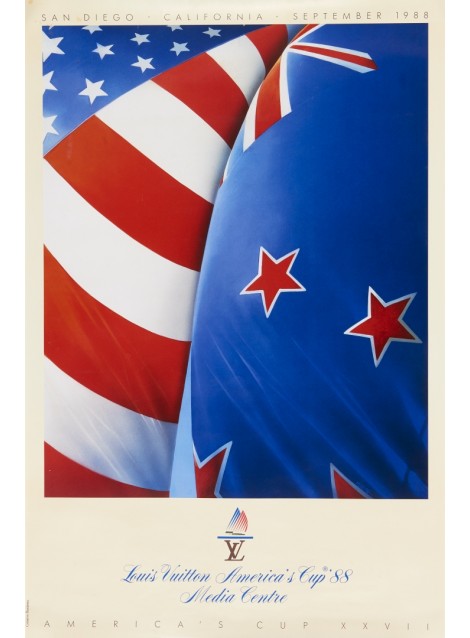 Louis Vuitton America&#39;s Cup 88. 1988. - Posters We Love