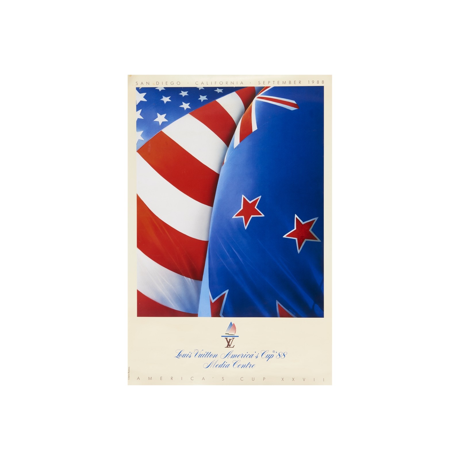 Louis Vuitton America&#39;s Cup 88. 1988. - Posters We Love