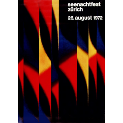 Ursula Bächer. Seenachtfest Zürich. 1972.