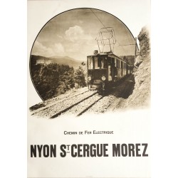 Nyon St. Cergue Morez. Vers 1925.