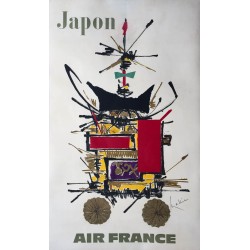 Georges Mathieu. Japon, Air France. 1967.