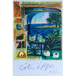 Côte d'Azur. Pablo Picasso. 1962