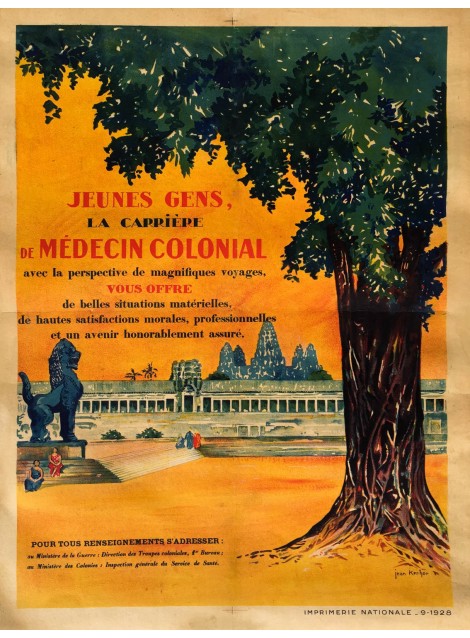 Jean Kerhor. Médecin colonial en Indochine. 1928.