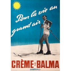 Crème Balma. Vers 1935.