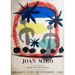 Joan Miró. Constellation, Berggruen, Paris. 1959.