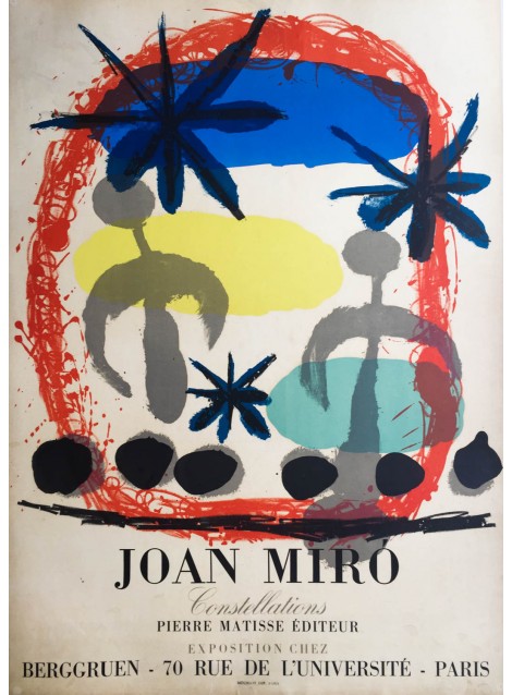 Joan Miró. Constellation, Berggruen, Paris. 1959.