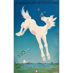 Donald Brun. Holidays in Switzerland. 1949.