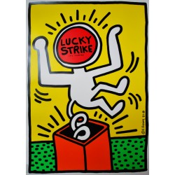 Lucky Strike. Keith Haring. 1987 (3 Posters)