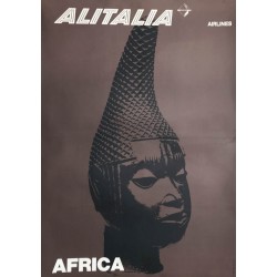 Alitalia Airlines. Africa. 1965.