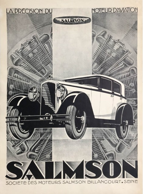 Alexis Kow. Salmson. Vers 1930.