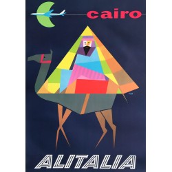 Milana. Alitalia. Cairo. Ca 1960.