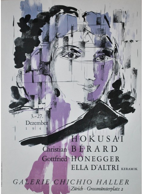 Ausstellung Zürich. Gottfried Honegger. 1949