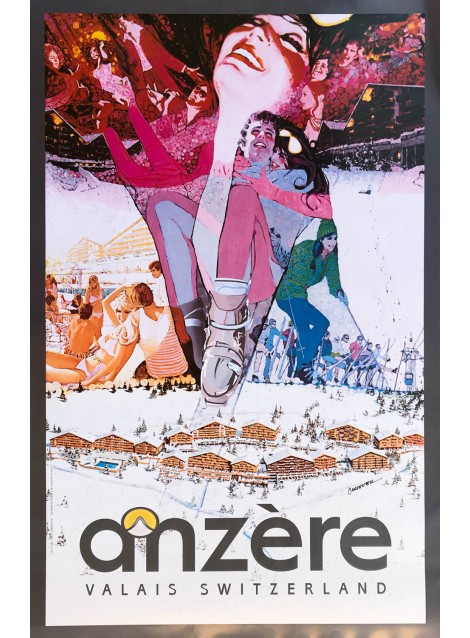 Steve Carpenter. Anzère. 1974.
