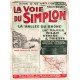 La voie du Simplon. 1912