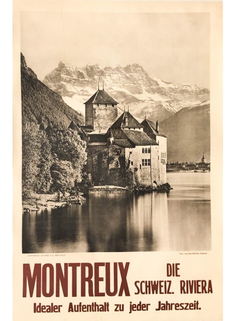 Jullien Frères. Montreux. Vers 1925.