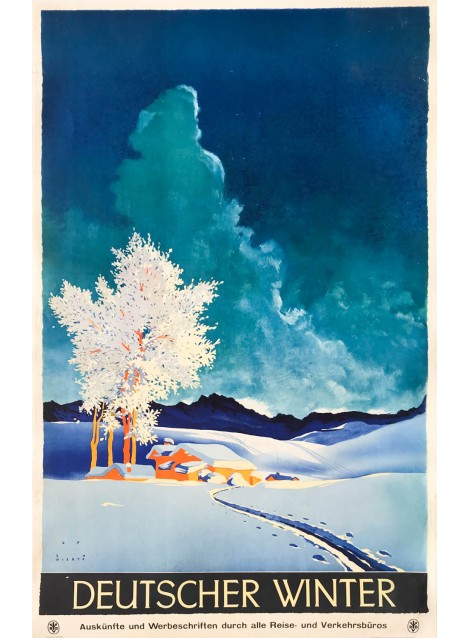 Jupp Wiertz. Deutscher Winter. Ca 1936.