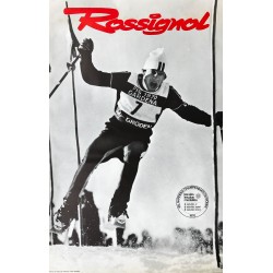 Skis Rossignol. Val Gardena. 1970.