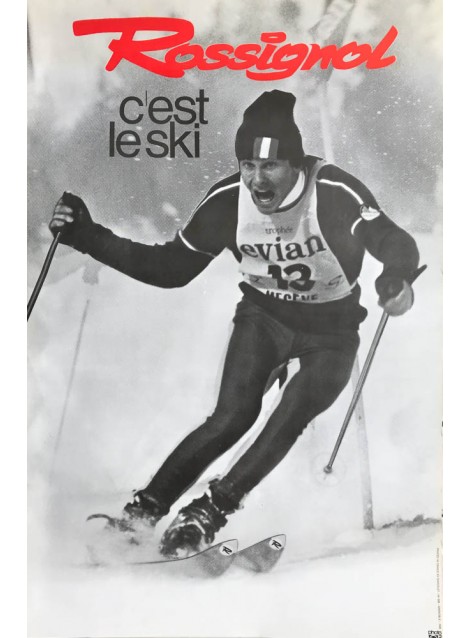 Skis Rossignol. Ca 1970.