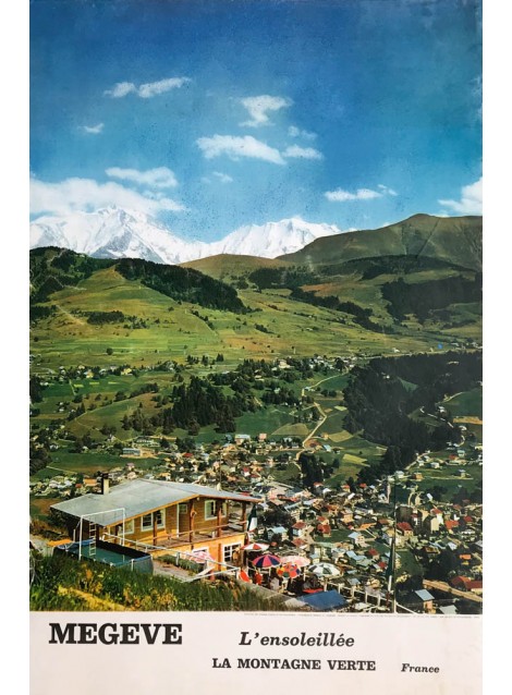 Aimery. Megève l'ensoleillée. 1962