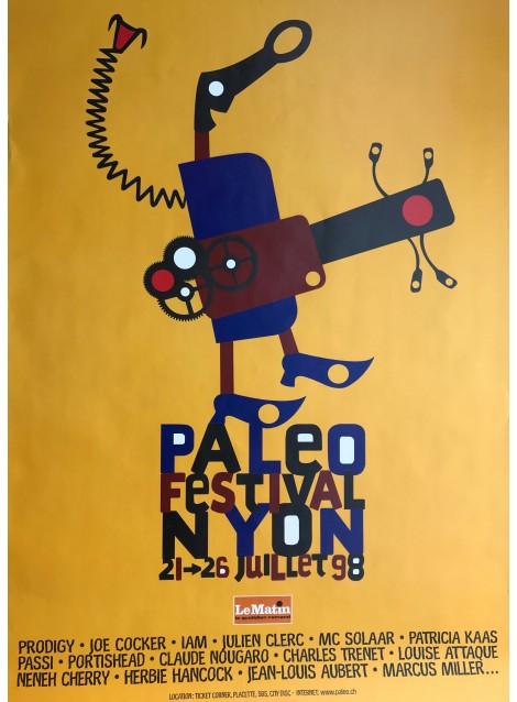 Joachim Meyer. Paleo Festival Nyon. 1998.