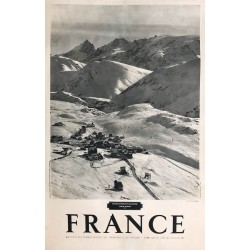 France. L'Alpe d'Huez. Ca 1950.