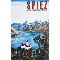 Viktor Surbek. Spiez. Circa 1950.